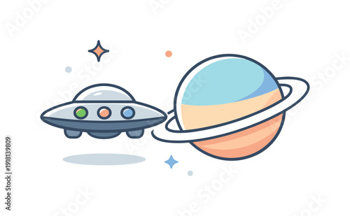 Latent readiness and quiet alertness before reengagement visualized through cosmic standby mode, a spacecraft with softly illuminated indicators