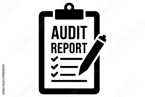 detailed audit report presented, symbolizing meticulous examination and compliance