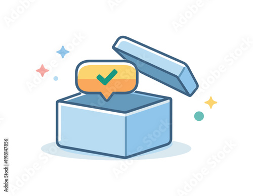 Intentional delay of closure and keeping decisions open slightly longer to allow better information to surface, a gently ajar container with one