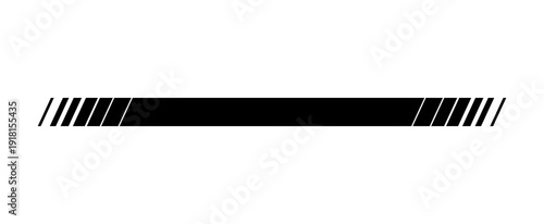 Foto Abstract diagonal striped line divider