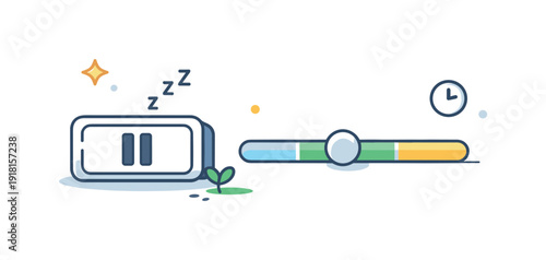 Strategic dormancy and intentionally letting an initiative remain inactive while conditions mature in professional planning, a paused module resting