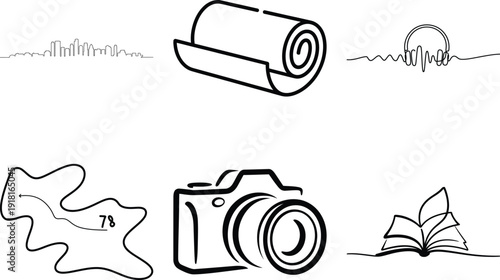 Educational and Creative Icons