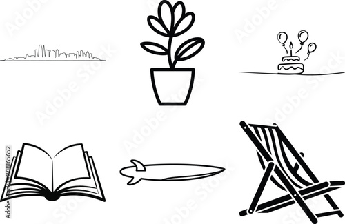 Simple Line Icons for Everyday Life