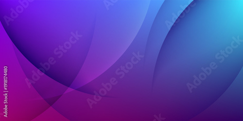 Abstract Blue Violet Wave Background