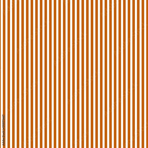 Seamless orange and white vertical stripes pattern. Minimalist geometric background for wallpaper, textile design, and creative graphic projects.
