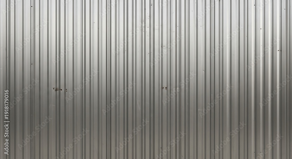 Fototapeta premium Industrial Corrugated Metal Wall
