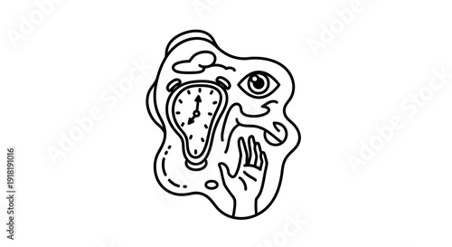 Dynamic abstract artwork with bold brush strokes and a vibrant color palette of red, yellow, and blue, conveying energy and passion