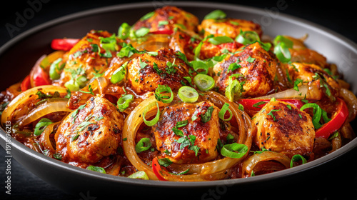 Chicken balti - a spicy cur...