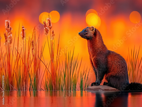 Fisher cat animal