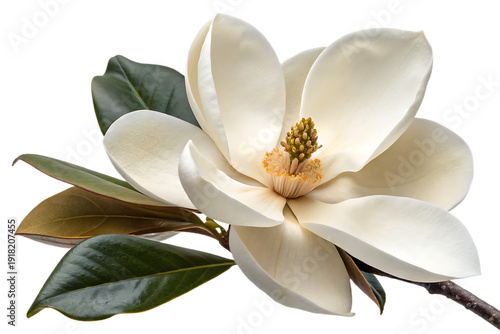 white magnolia flower