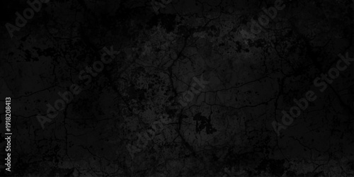 Dark gray black slate stone wall background in natural pattern for decorative texture. grunge background dark black chalk board and black board texture. cement floor and lines paint black background.