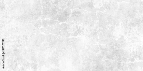 White grunge featuring light gray marble texture. Layers of thick white acrylic paint, cracked gesso texture, and  gray charcoal rubbings. smooth stone surface, natural concrete texture.