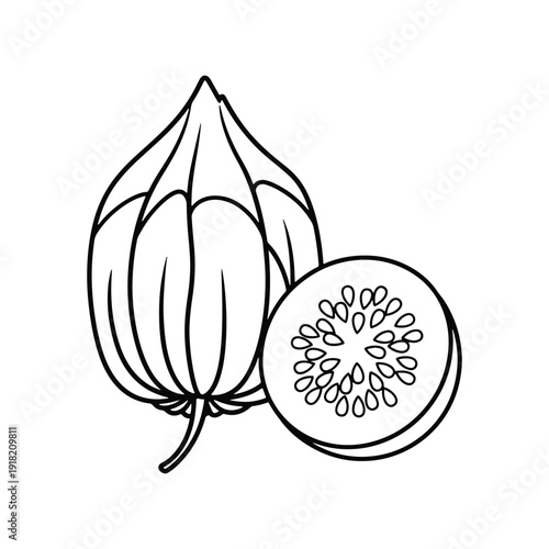 Lemons icon in vector