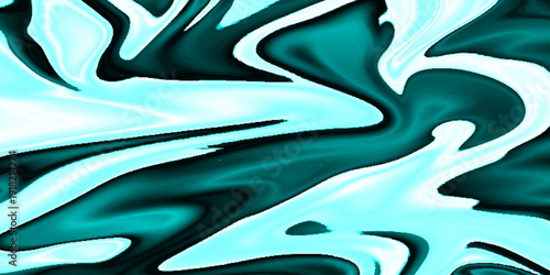 Close up texture of liquid shiny swirling waves background. liquid wavy shapes futuristic illustration glowing retro abstract background.