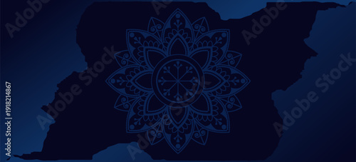 Black dark navy blue silver abstract pattern background. Geometric shape. Line triangle angle fold polygon diamond 3D simple abstract modern