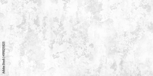 White grunge featuring light gray marble texture. Layers of thick white acrylic paint, cracked gesso texture, and  gray charcoal rubbings. smooth stone surface, natural concrete texture.