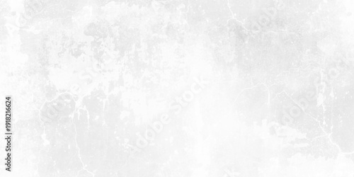 White grunge featuring light gray marble texture. Layers of thick white acrylic paint, cracked gesso texture, and  gray charcoal rubbings. smooth stone surface, natural concrete texture.