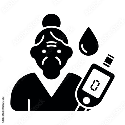 Sad robot holding old smartphone with water drop symbolizing technology failure and emotional distress