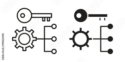 Factor icon. Vector linear icon collection. Vector EPS10