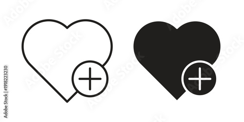 Heal icon. Vector linear icon collection. Vector EPS10