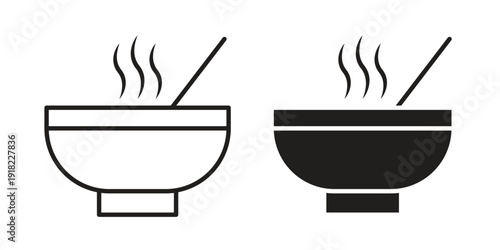 Stew icon. Vector linear icon collection. Vector EPS10