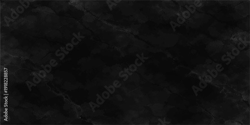 Dark grunge abstract background featuring a vintage black and white textured wall surface with a smoky paper design and an old blank blackboard pattern