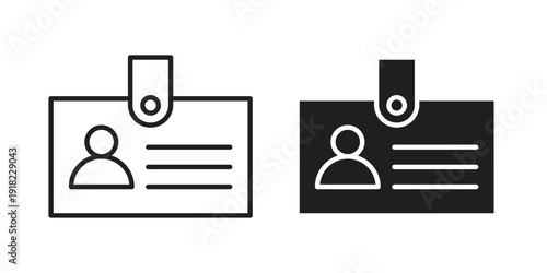 Visitor icon. Vector linear icon collection. Vector EPS10