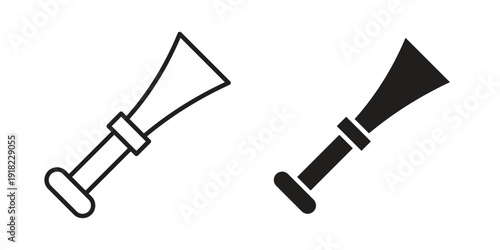 Vuvuzela icon. Vector linear icon collection. Vector EPS10