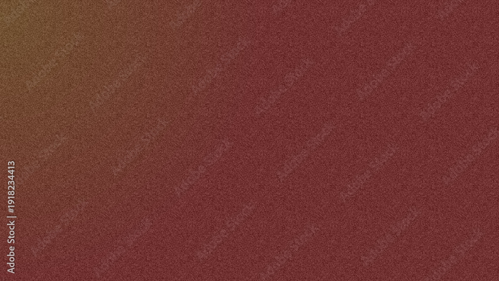 Fototapeta premium Warm Burgundy Red Grainy Texture Gradient Background