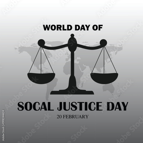The World Day of Social Justice is an international observance dedicated to promoting and raising awareness of the need for a more equitable and just world.