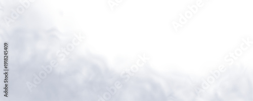Light fog rolls across transparent canvas with subtle movement. Smooth edges blend seamlessly. Ideal decorative design PNG.

