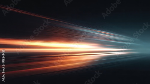 abstract speed light tunnel