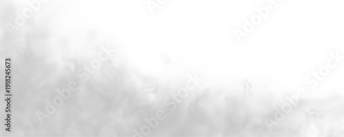 Ethereal gray mist drifts softly over a transparent surface. Light particles create dreamy visual depth. Perfect overlay for creative designs PNG.
