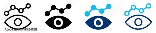 eye analytics monitoring dashboard icon