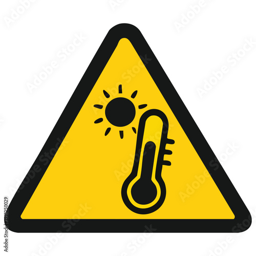 Hazard Fumes Warning Sign Vector Illustration
