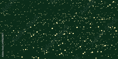 Luxury Green Background with Gold Glitter Confetti Abstract Texture