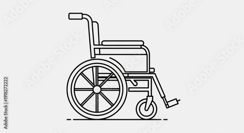 Wheelchair accessibility symbol icon design.