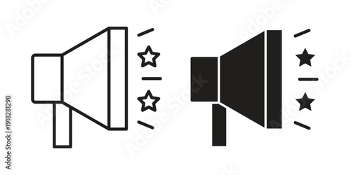 Promotion icons symbol. vector illustration pack for apps and designs