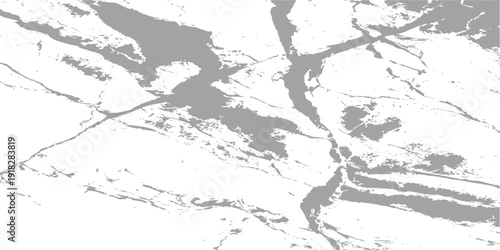 Abstract grey and white marble texture background with high contrast mineral fissures for modern graphic design and art