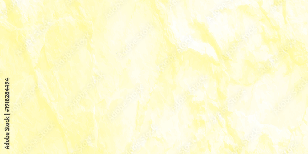 Fototapeta premium Soft pale yellow marble texture background with delicate white mineral veins for elegant spring branding and design