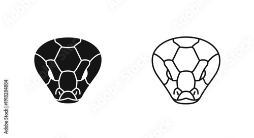Black and white geometric honeycomb pattern design vector illustration Vector