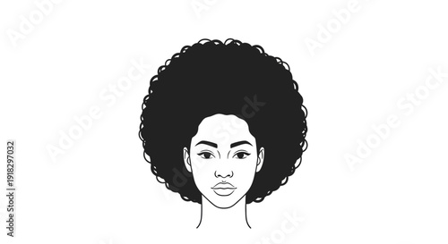 African American Woman Portrait.