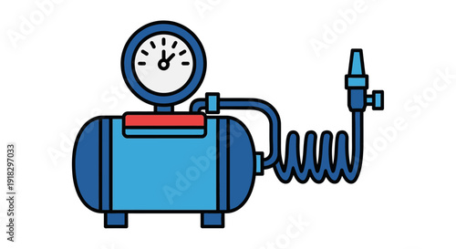 Air Compressor Tank System.