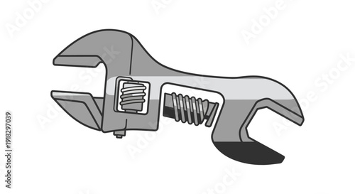 Adjustable Wrench Tool.