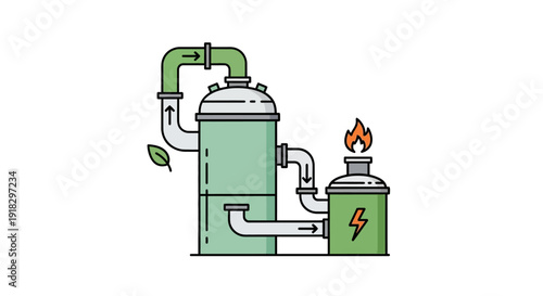 Biofuel Production Process System.
