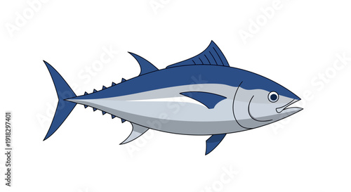 Blue Fin Tuna Fish.