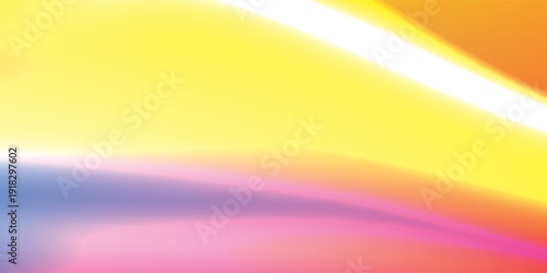 Amazing blue background with orange, red, yellow gradient. Vector eps new