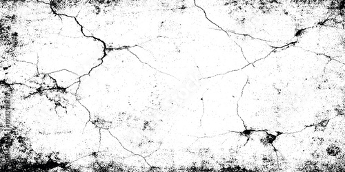Weathered Concrete Wall Texture with Black Dust Speckles, Film Grain Overlay, Dark Smudges, Parallel Scratches and Abstract Grunge Background