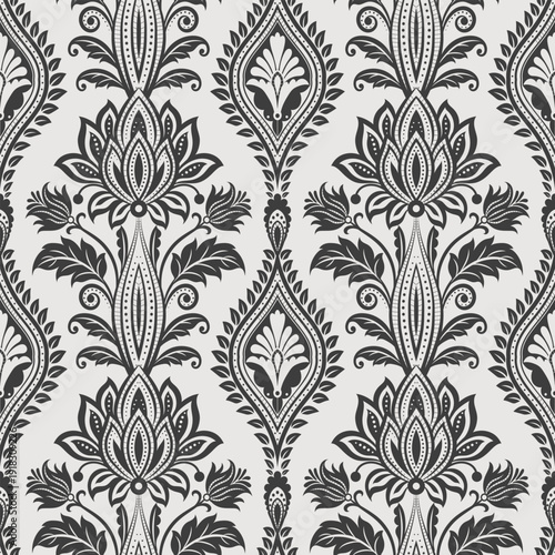 Floral pattern Seamless Elegant abstract background Ethnic bohemian style design