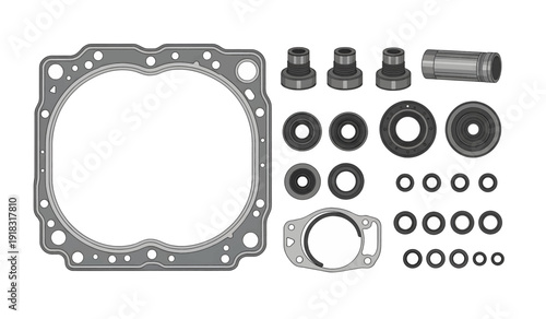 Gasket and Seal Kit for Machinery.